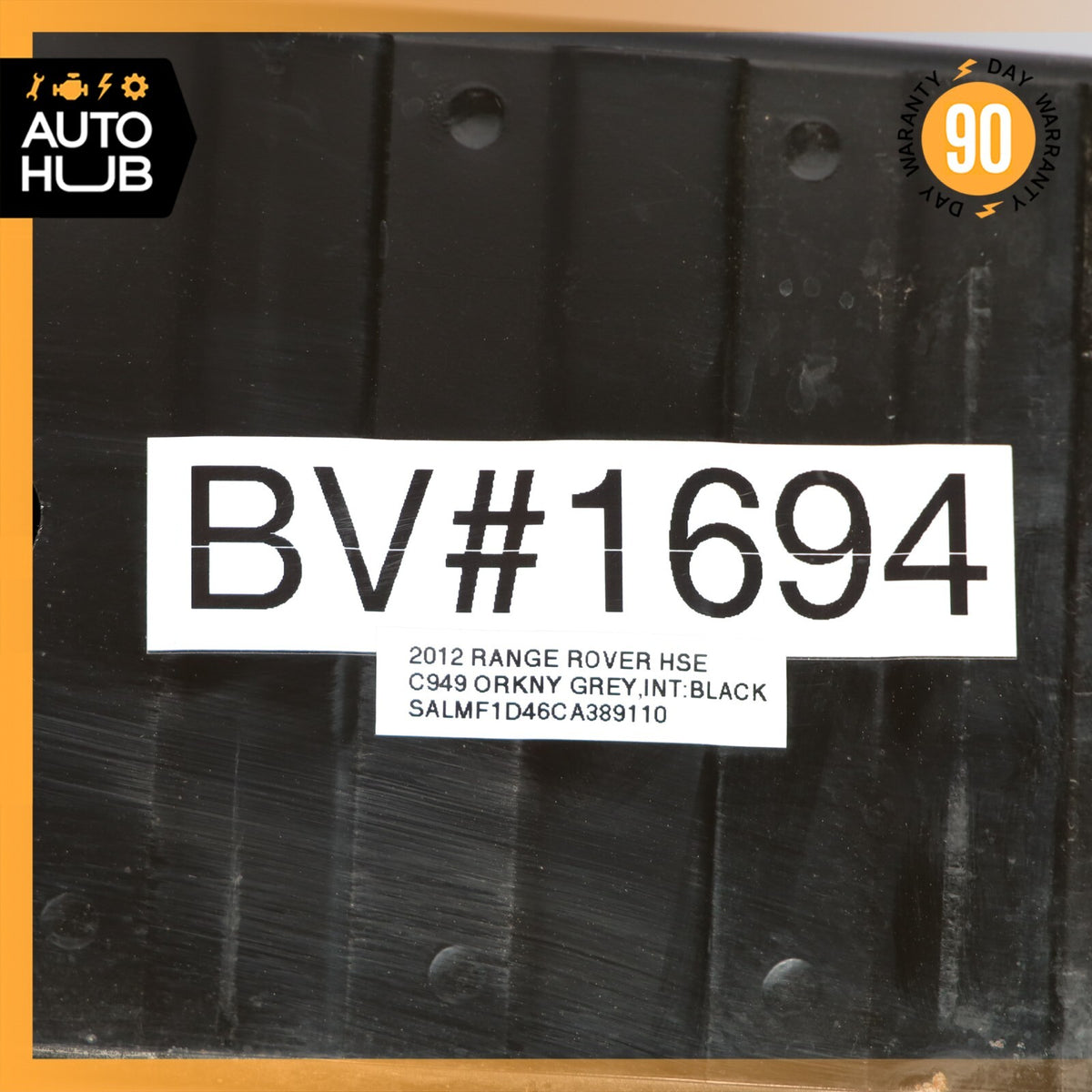 03-12 Land Rover Range Rover L322 HSE Rear Bumper Support Reinforcement Bar 88k - photo 12