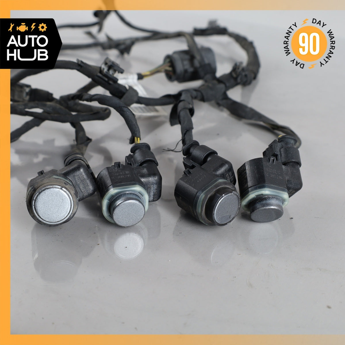 BMW F10 550i Front Bumper Parking Sensor Wire Harness PDC OEM - photo 12