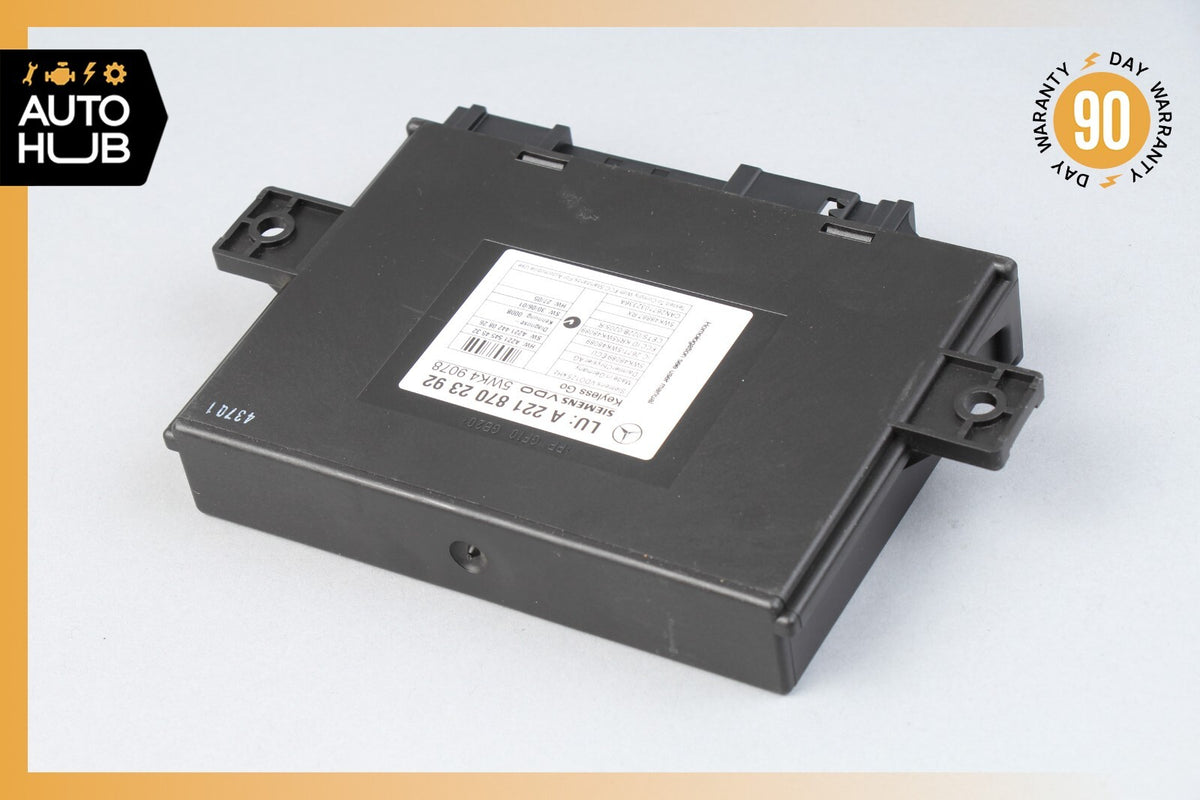 07-10 Mercedes W216 CL550 S400 Keyless Go Control Module 2218702392 OEM - photo 10