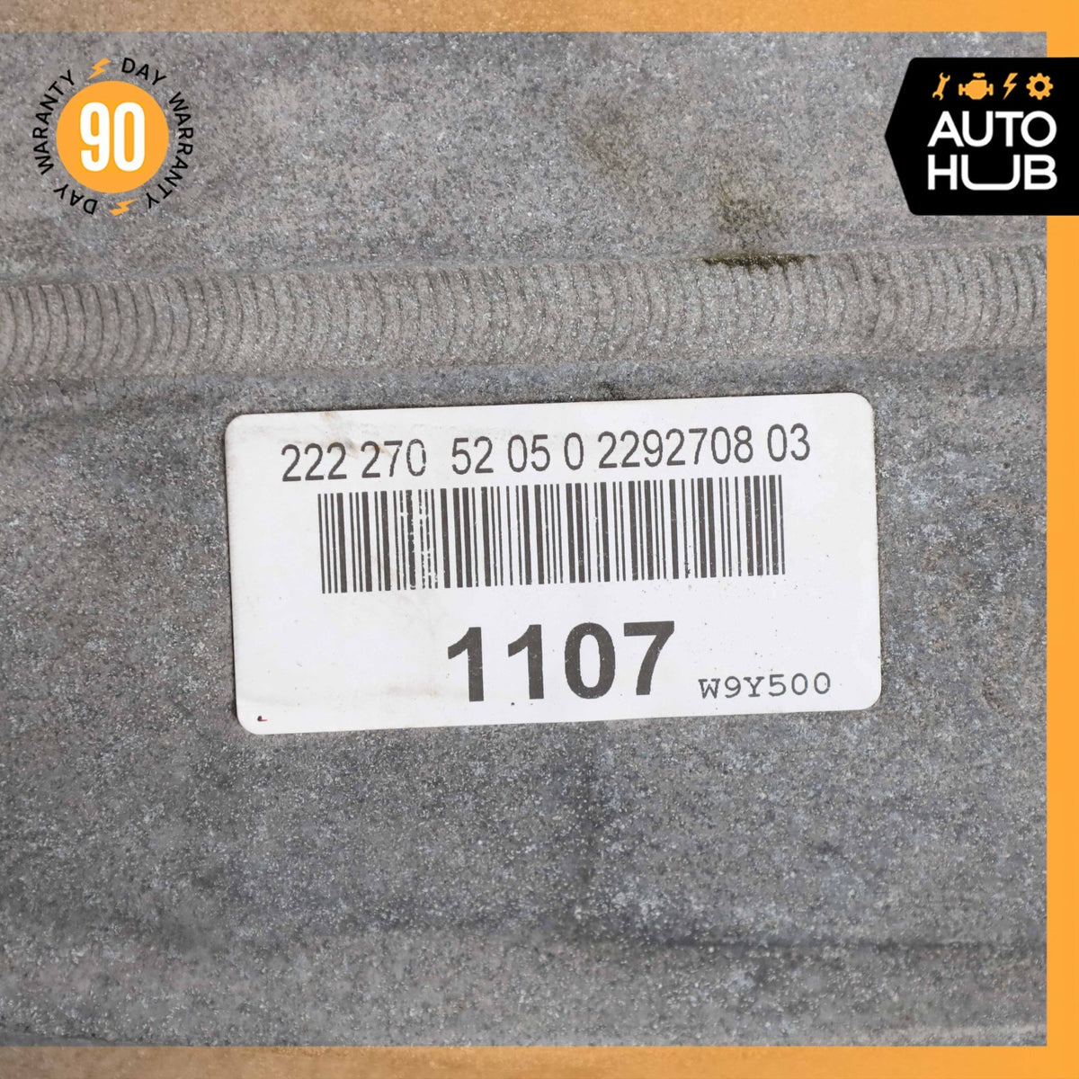 17-20 Mercedes W222 S450 E450 4Matic 725.048 9G Automatic Transmission OEM 60k - photo 20