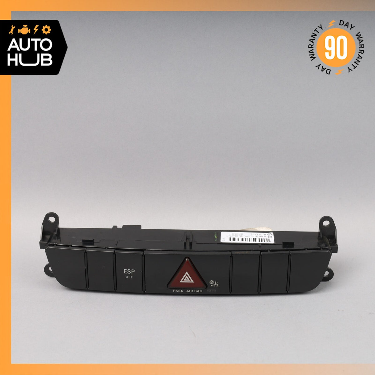 06-12 Mercedes W164 ML350 Hazard Control Switch Panel 1648701858 OEM - photo 1