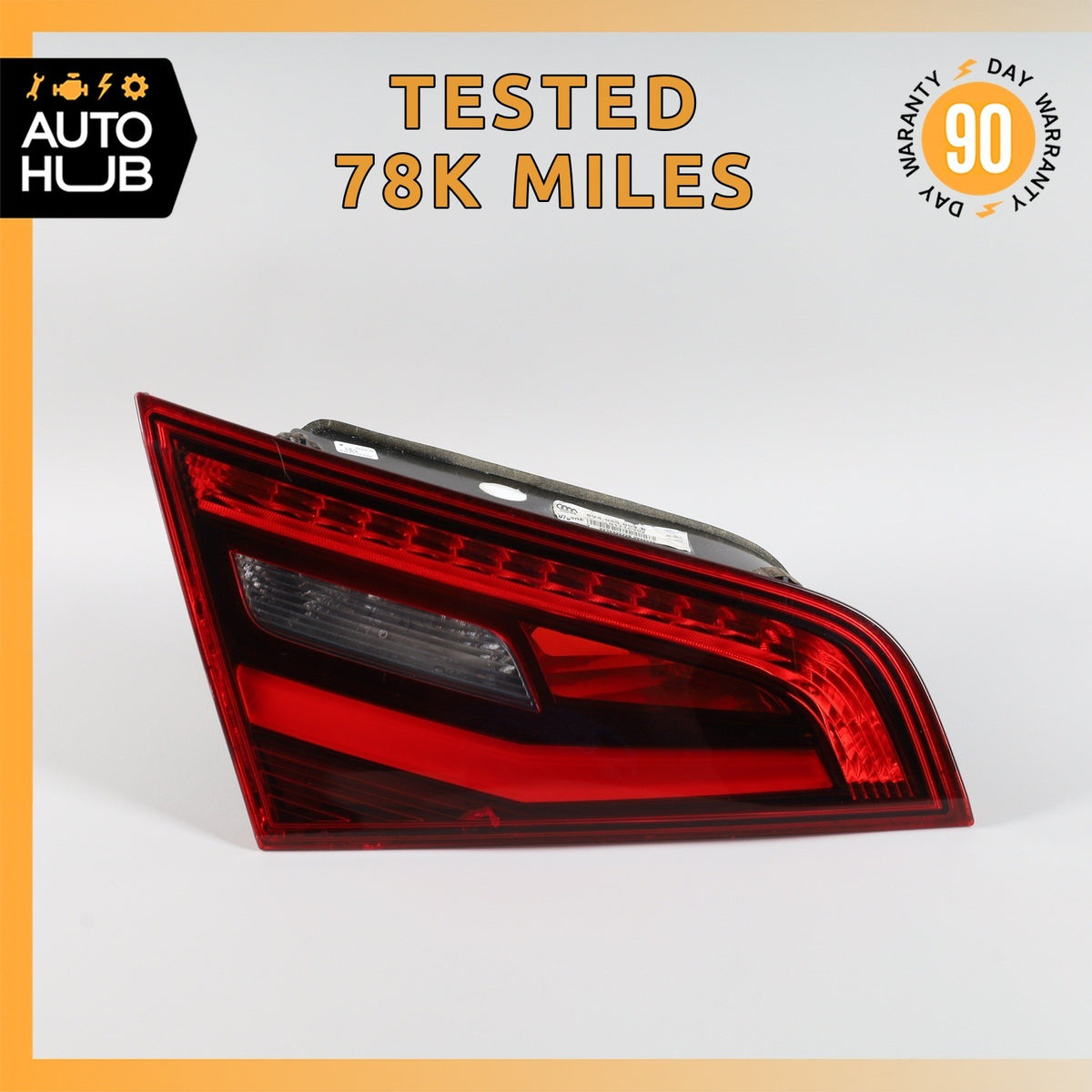 16-18 Audi 8V A3 E-Tron Rear Left Driver Side Inner Tail Light Lamp OEM 78k - photo 1