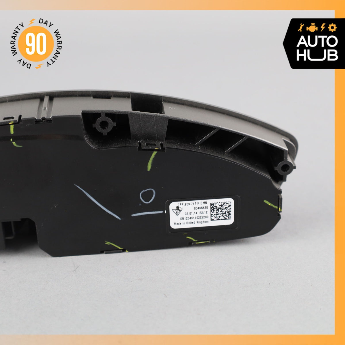 10-18 Porsche Panamera 970 Front Left Driver Side Seat Control Switch OEM - photo 6