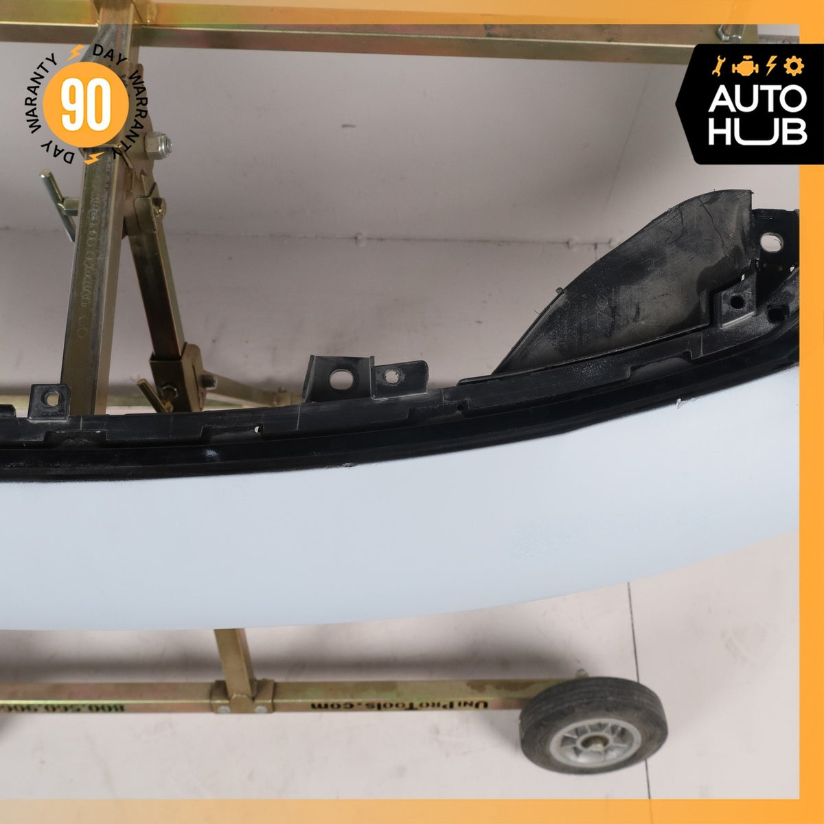 15-18 Porsche Cayenne 958 Base Front Bumper Cover Assembly Black OEM - photo 14