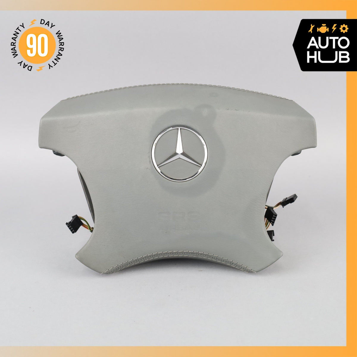 00-06 Mercedes W215 CL500 S500 S55 AMG Steering Wheel Air Bag Airbag Gray OEM - photo 3