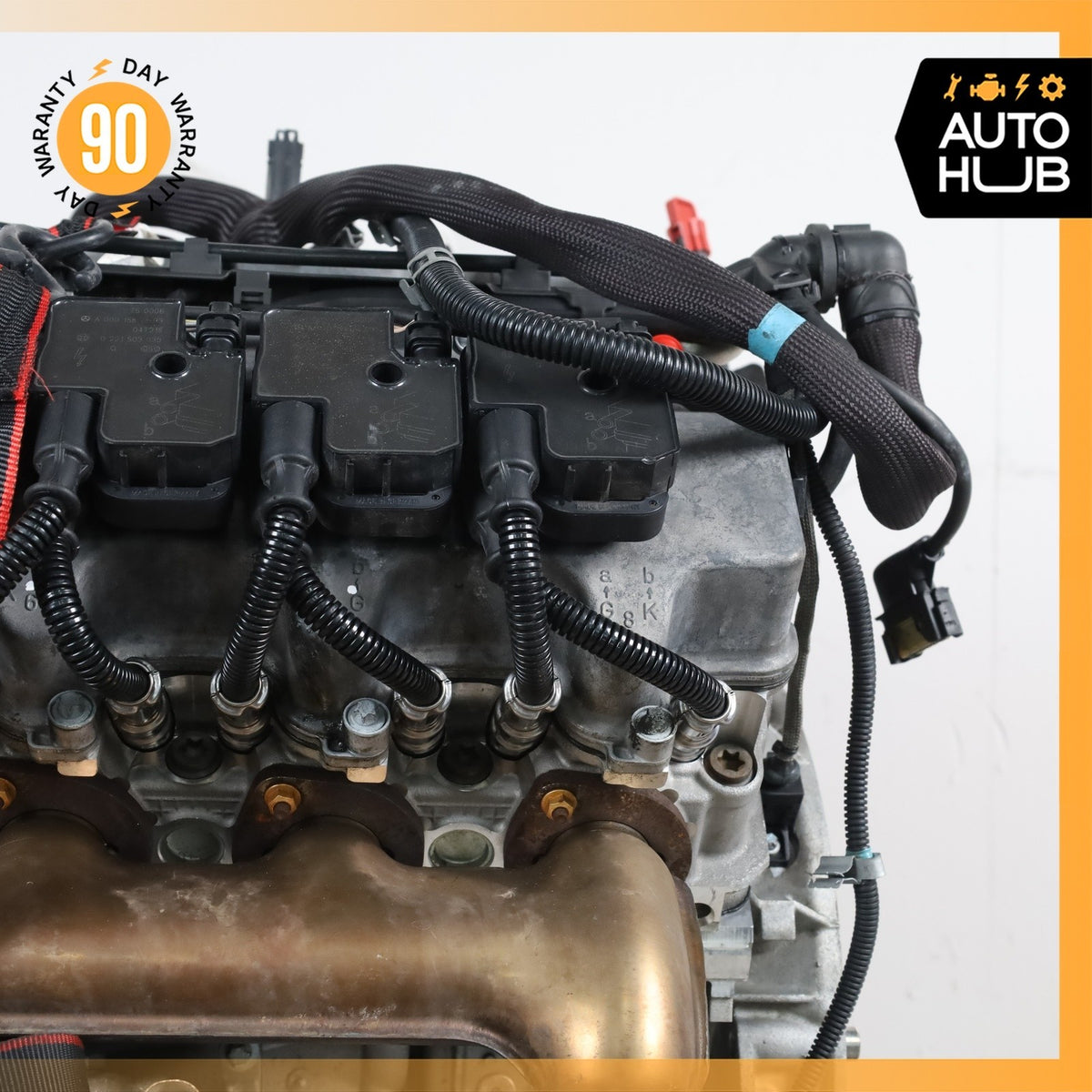 99-06 Mercedes R230 SL500 CLK500 Engine Motor Assembly 5.0 V8 M113 113.963 OEM - photo 15