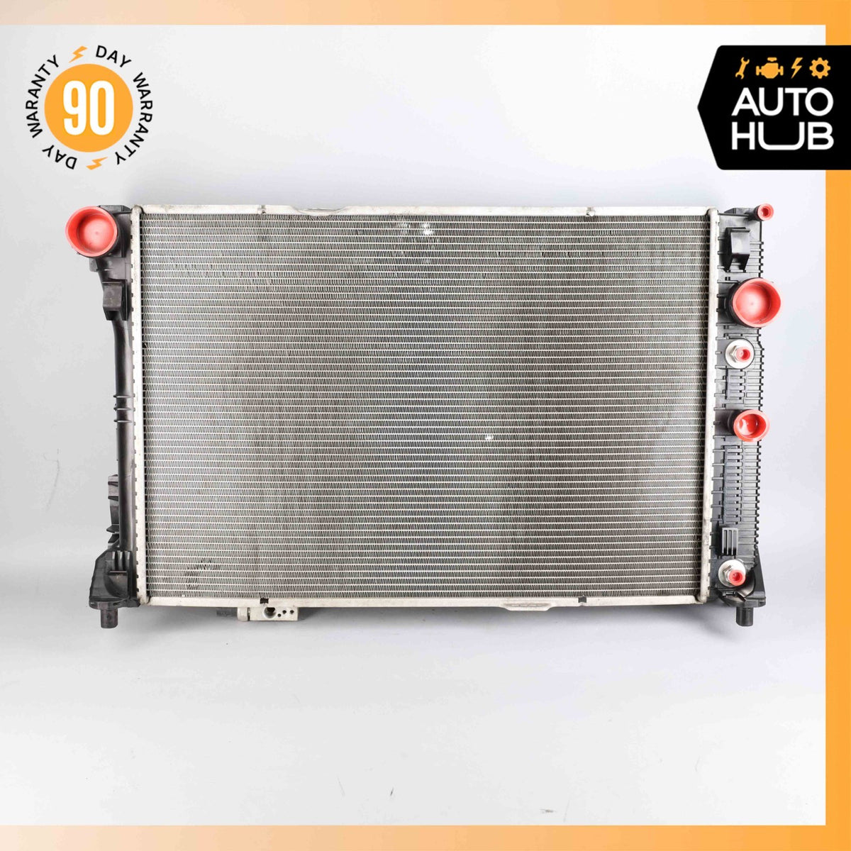 Mercedes W212 E350 E400 Engine Water Cooling A/C Condenser Radiator OEM 85k - photo 2