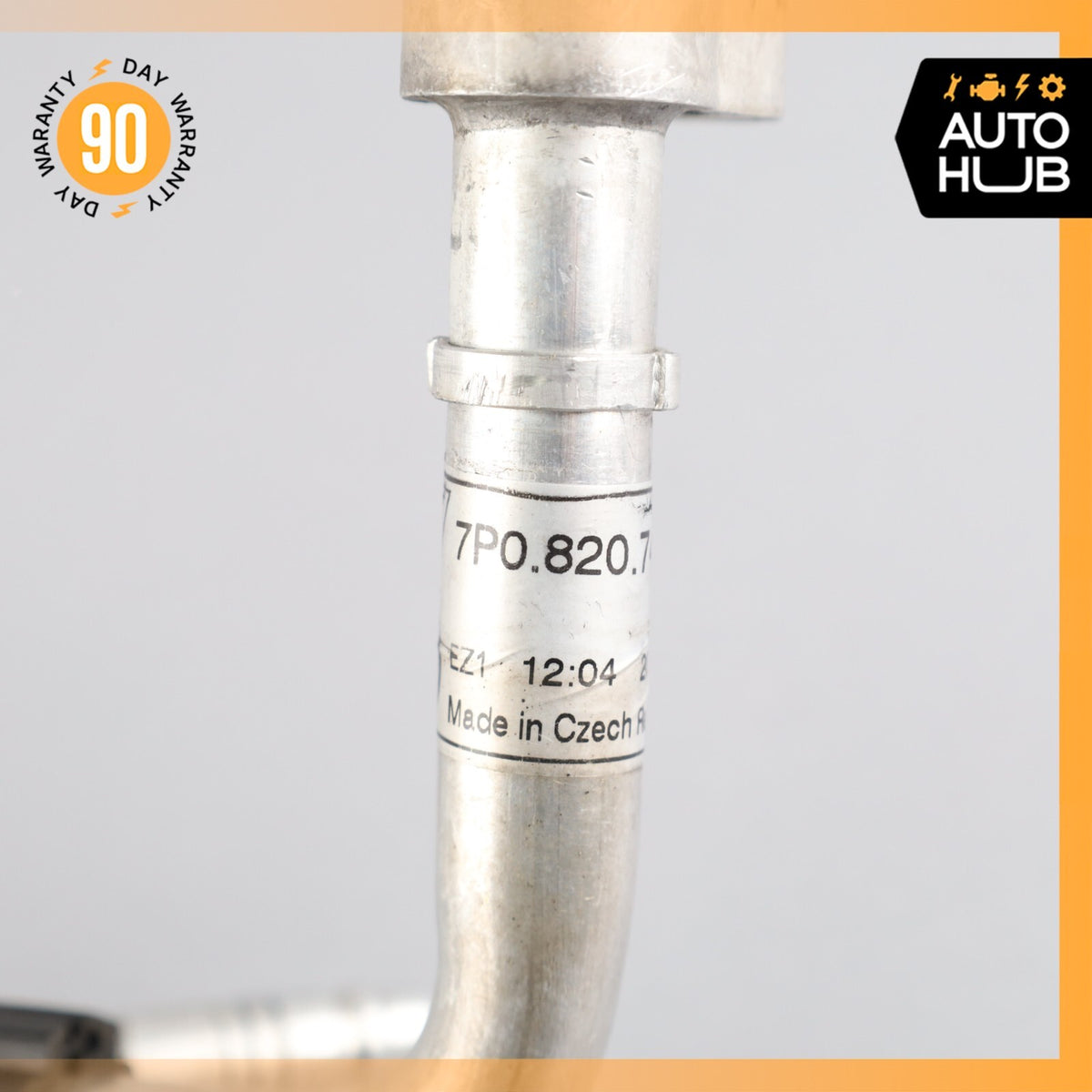 2012 Porsche Cayenne 958 Hybrid S AC A/C Air Conditioning Line Pipe Hose OEM - photo 9