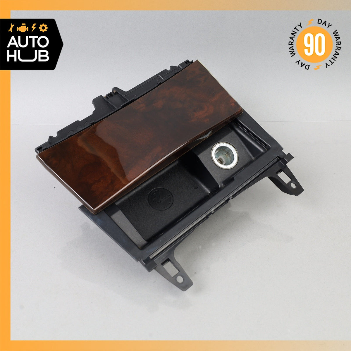 Mercedes W207 E350 C300 Center Console Ashtray Ash Tray Compartment Wood OEM - photo 4