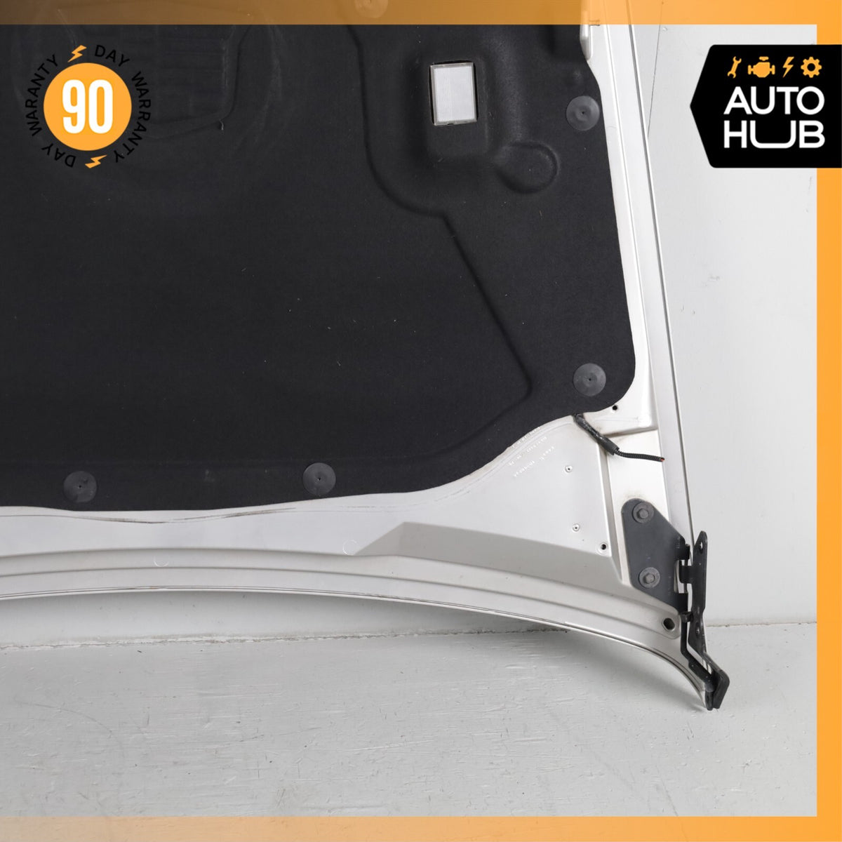 04-08 Cadillac XLR Hood Cover Panel Assembly Silver OEM 50k - photo 15