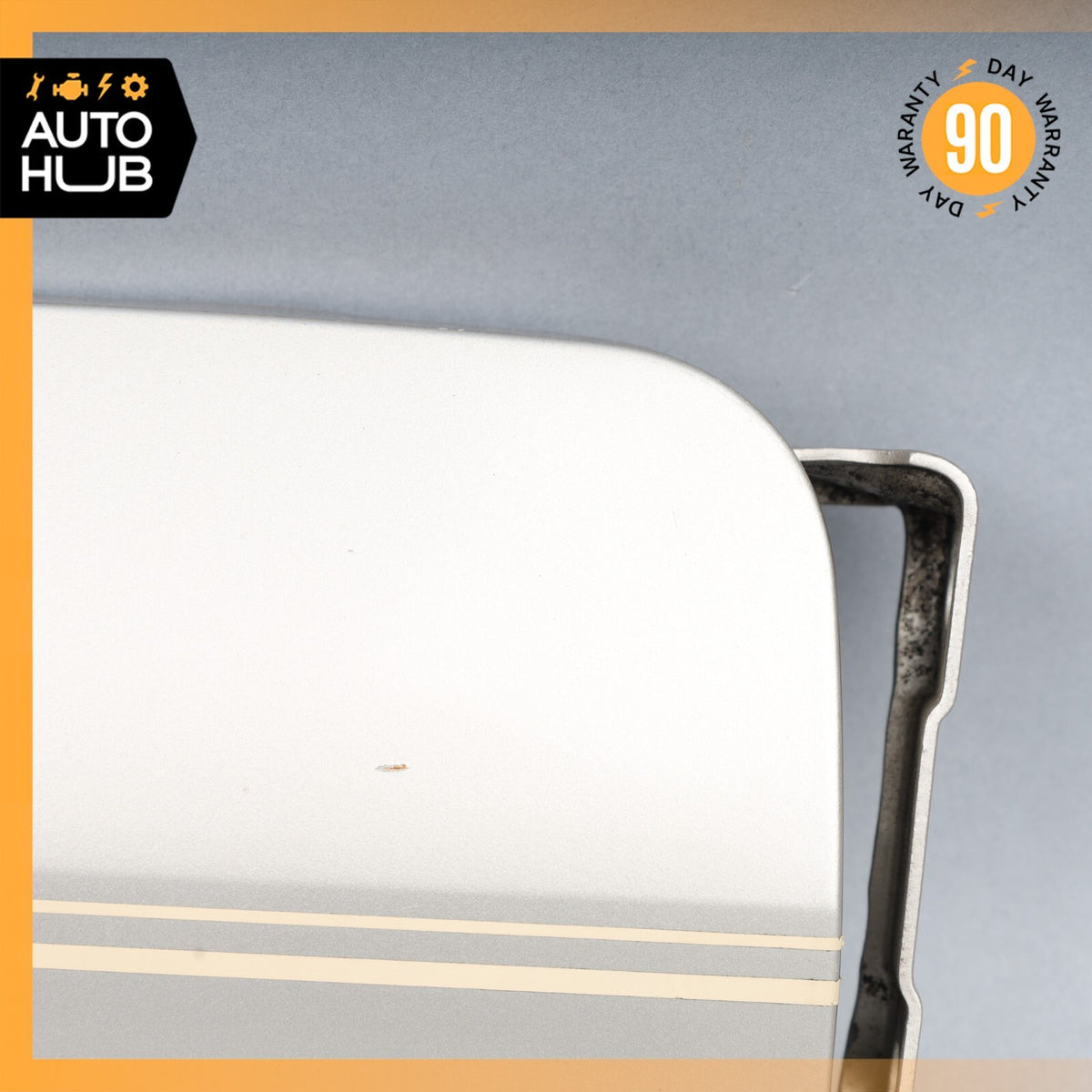 Mercedes W126 420SEL Fuel Gas Tank Door Lid Cover OEM - photo 2