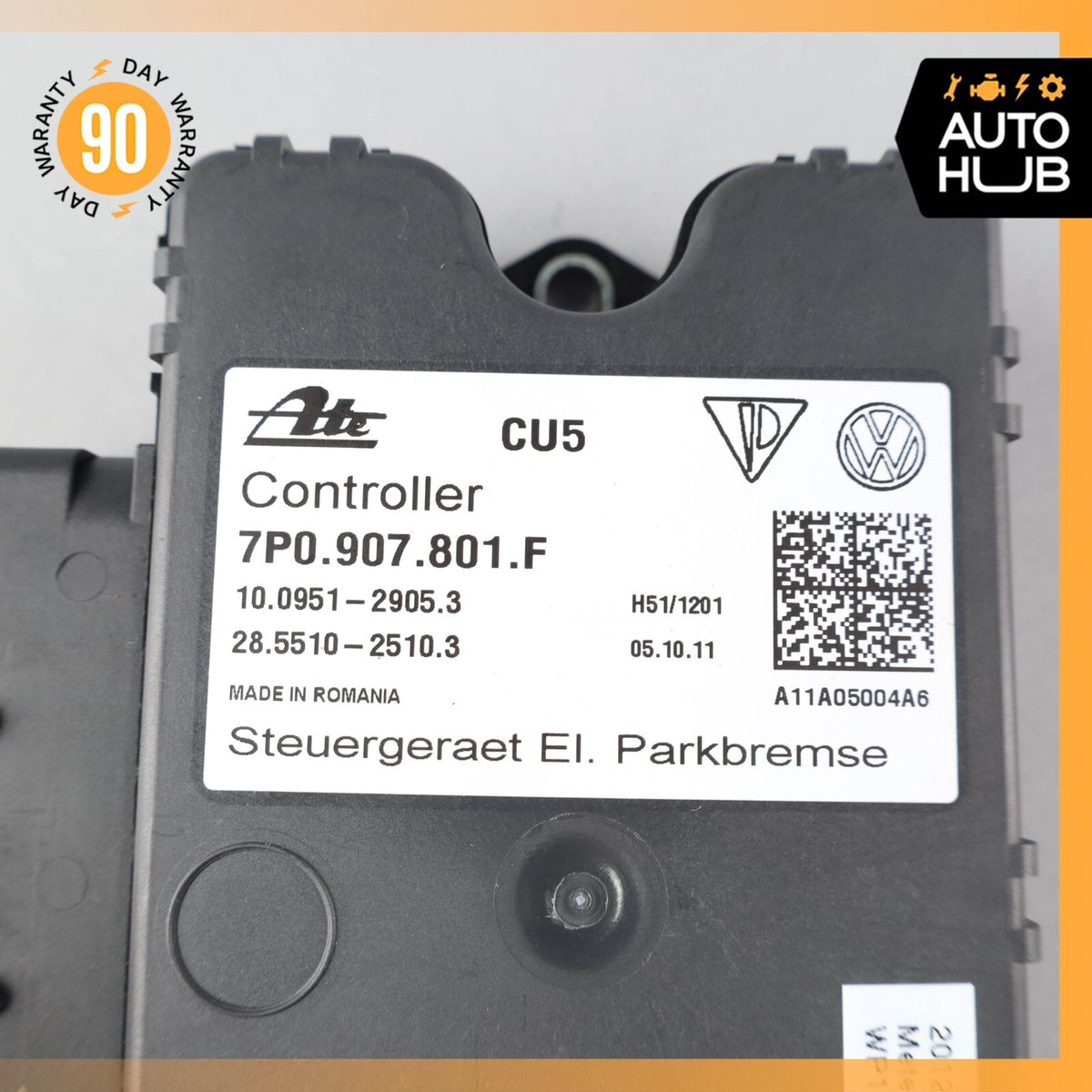 11-18 Porsche Cayenne 958 Hybrid S Electronic Parking Brake Control Module OEM - photo 7