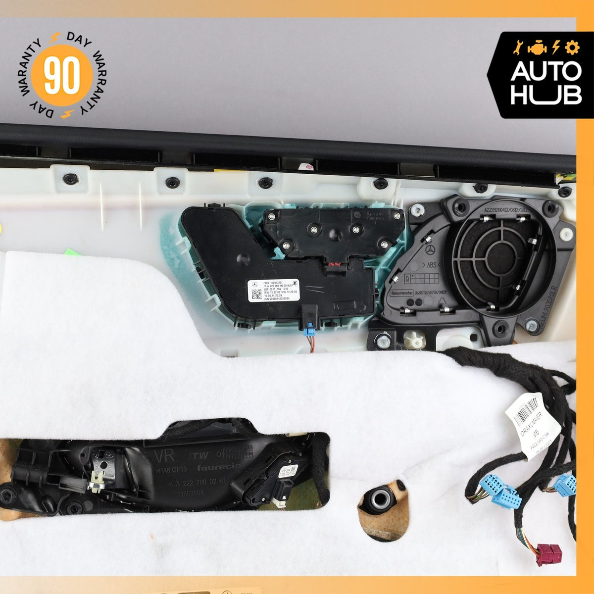 14-17 Mercedes W222 S550 S550e Front Right Side Door Panel Nappa OEM 72k - photo 16