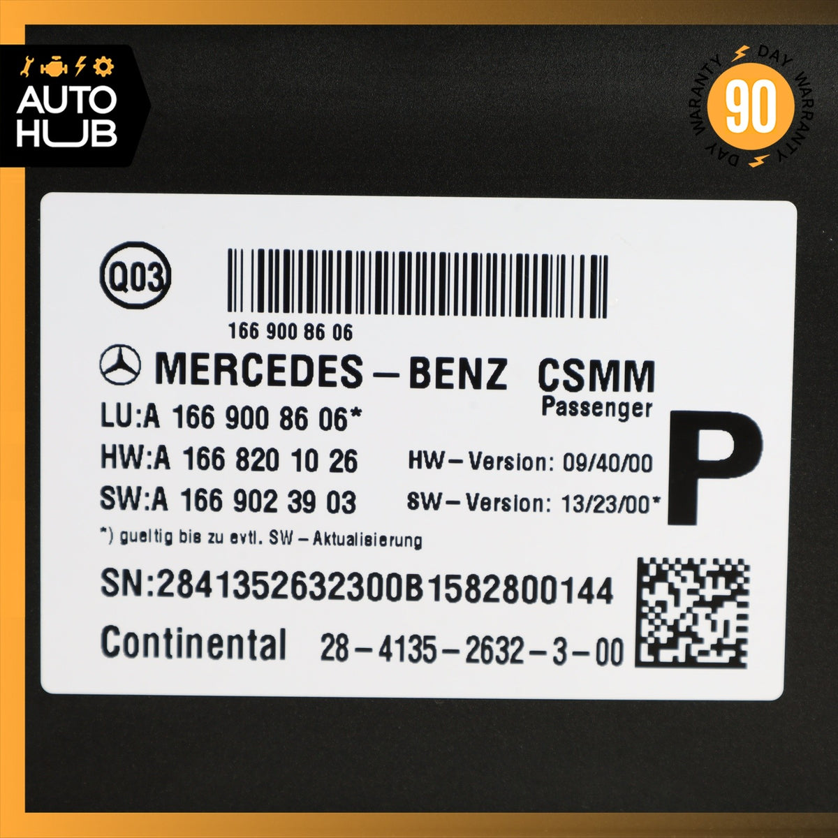 12-16 Mercedes X166 GL350 GL550 Front Right Side Seat Control Module OEM - photo 6