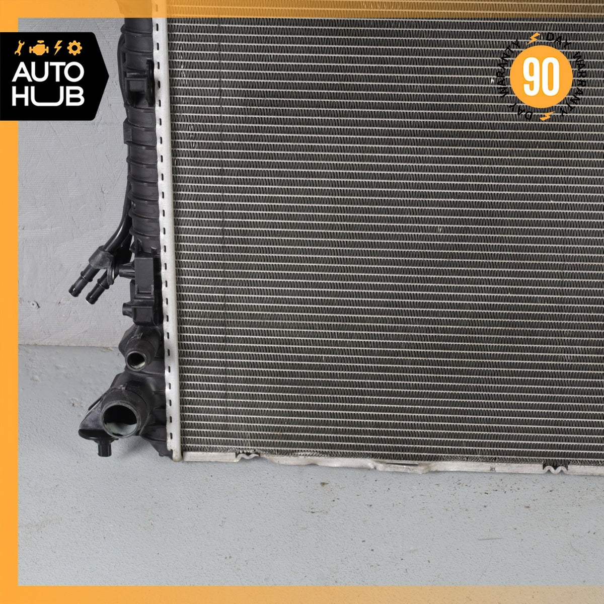 11-12 Audi D4 A8 4.2L Engine Cooling Radiator A/C Condenser Steering Cooler OEM - photo 11