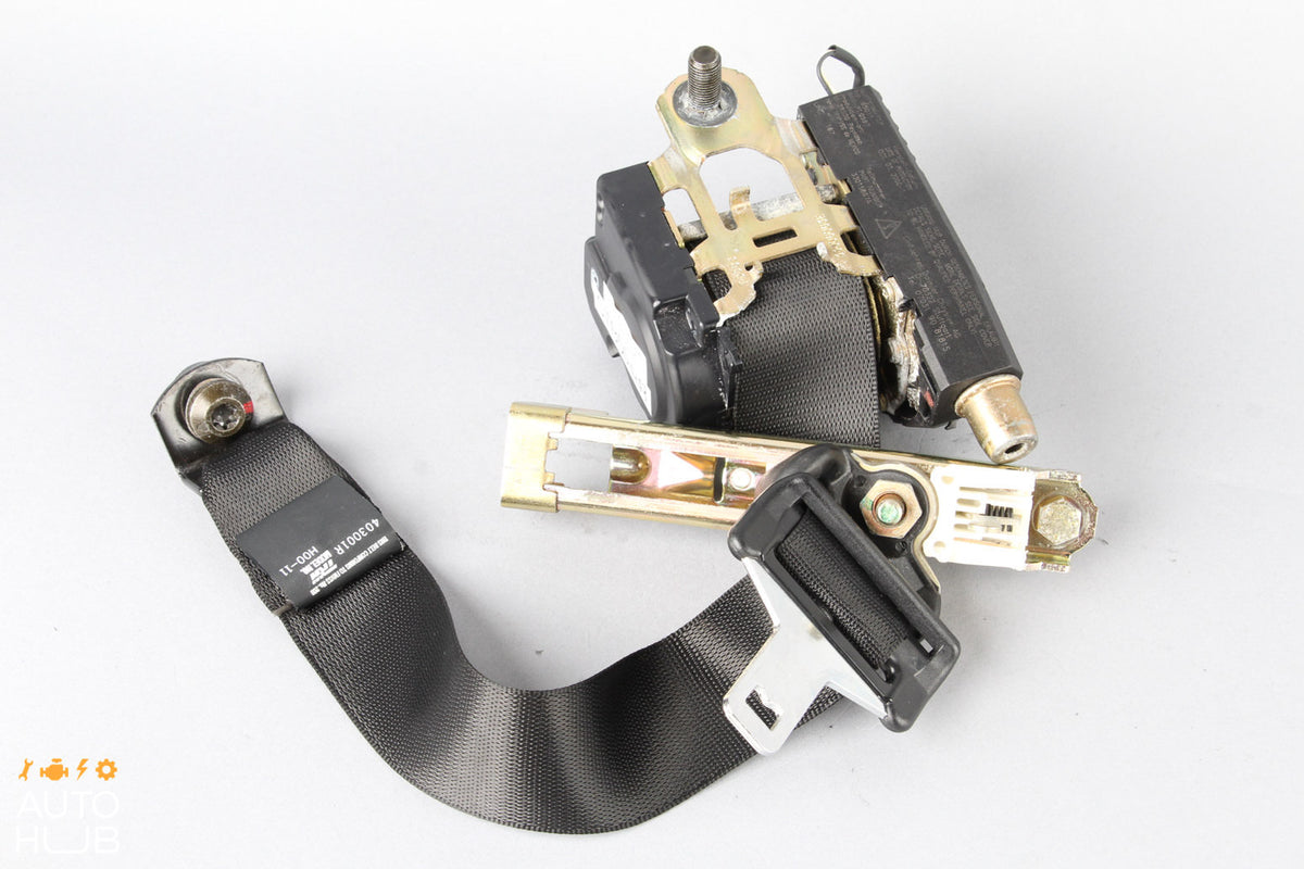 98-05 Mercedes W163 ML320 ML500 ML55 Rear Right Passenger Seat Belt Black OEM - photo 8