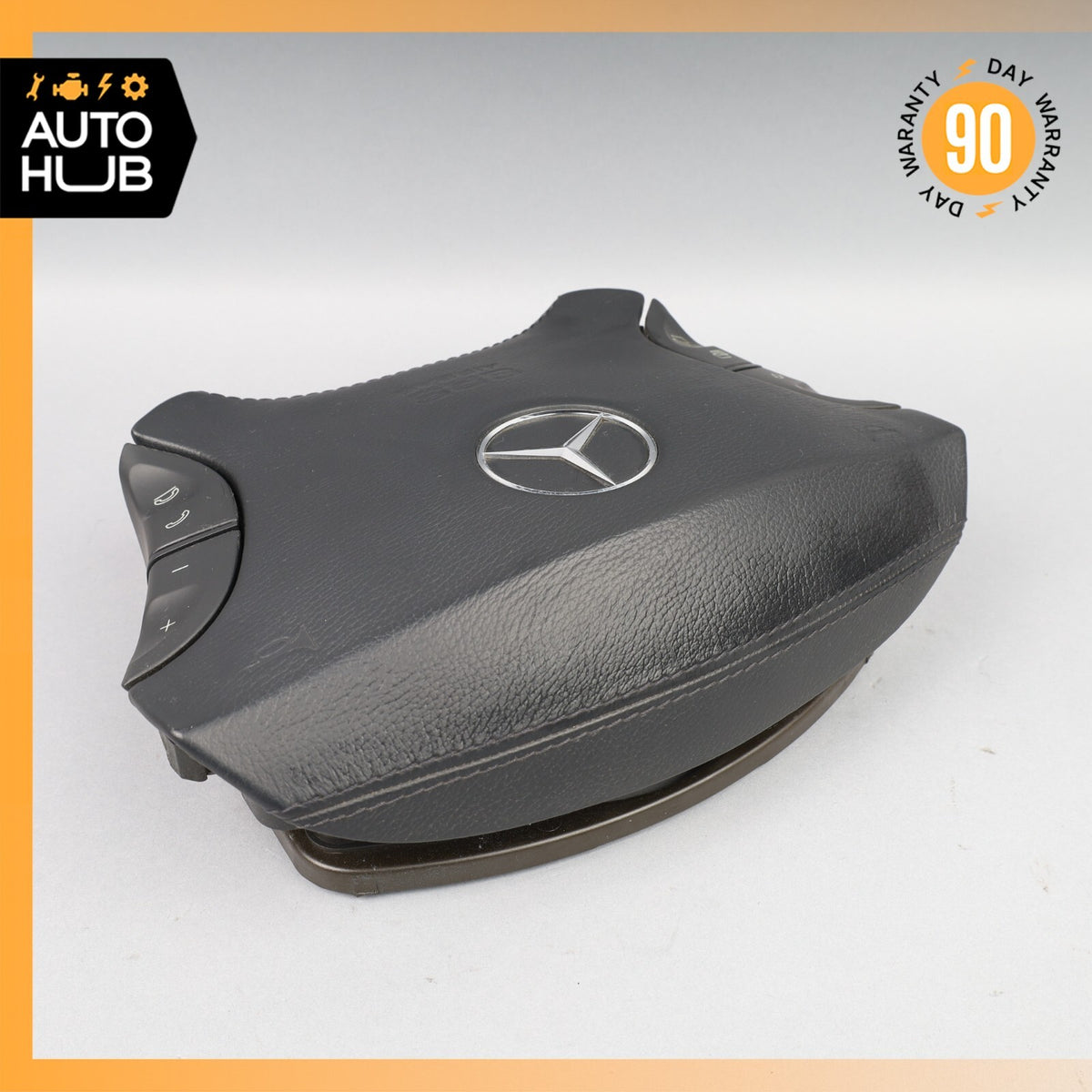 00-06 Mercedes W215 CL500 S350 CL55 AMG Steering Wheel Air Bag Airbag Black OEM - photo 7