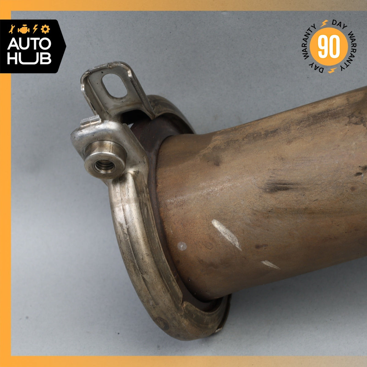 Mercedes X164 GL350 CDI Engine Front Exhaust Downpipe 1644920301 OEM - photo 5