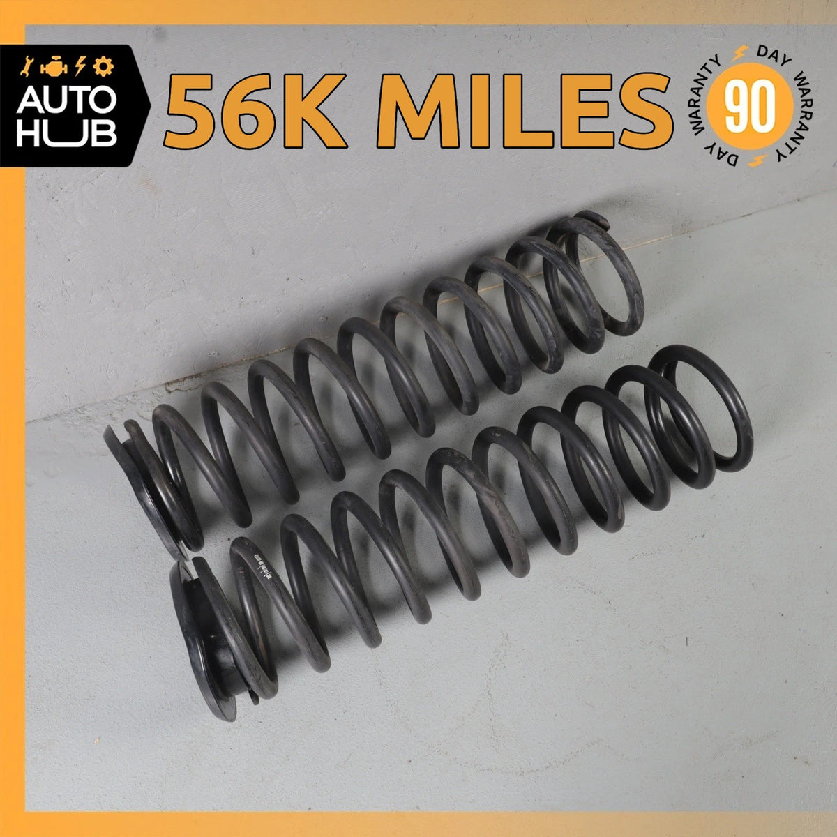 87-92 Bentley Eight / RR Silver Spirit Front Shock Strut Coil Spring Set OEM 56k - photo 1