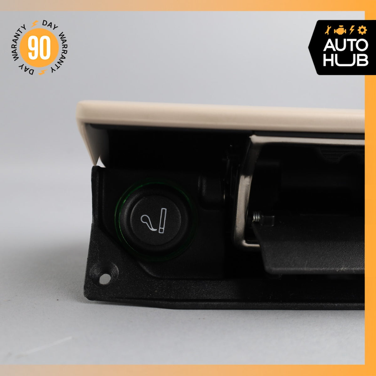 03-13 Maserati Quattroporte M139 Center Console Ashtray Ash Tray Rear Beige OEM - photo 3