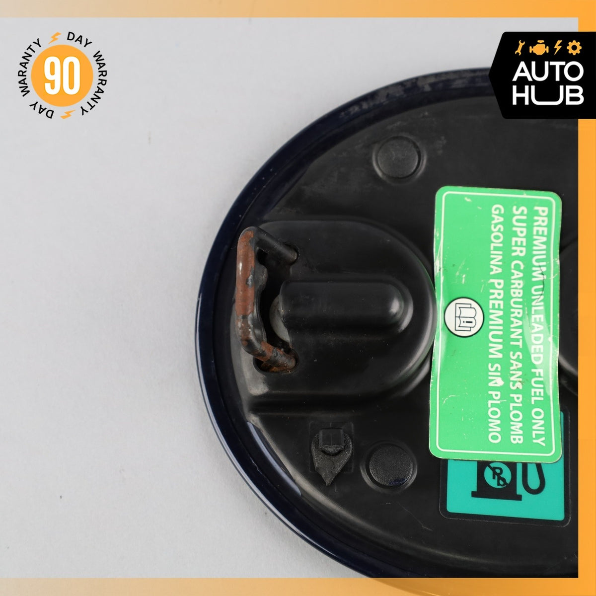 03-13 Maserati Quattroporte M139 Fuel Gas Tank Lid Door Cover Blue OEM - photo 7