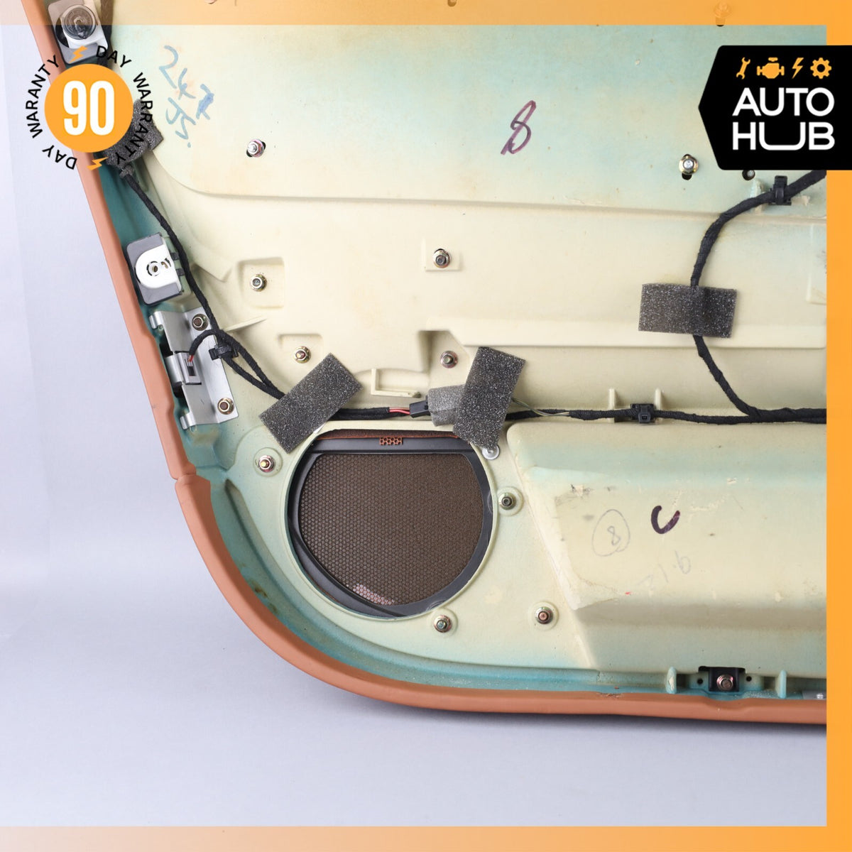 03-10 Bentley Continental GT Right Side Interior Door Panel Brown OEM 53k - photo 12