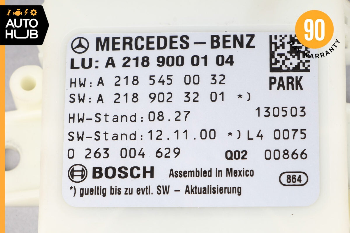 12-14 Mercedes W218 CLS550 Park Assist Parktronic Sensor Module Control OEM - photo 10