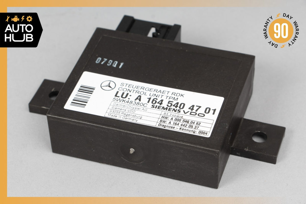 06-13 Mercedes X164 GL550 R350 CL550 TPMS Tire Pressure Control 1645404701 OEM - photo 1