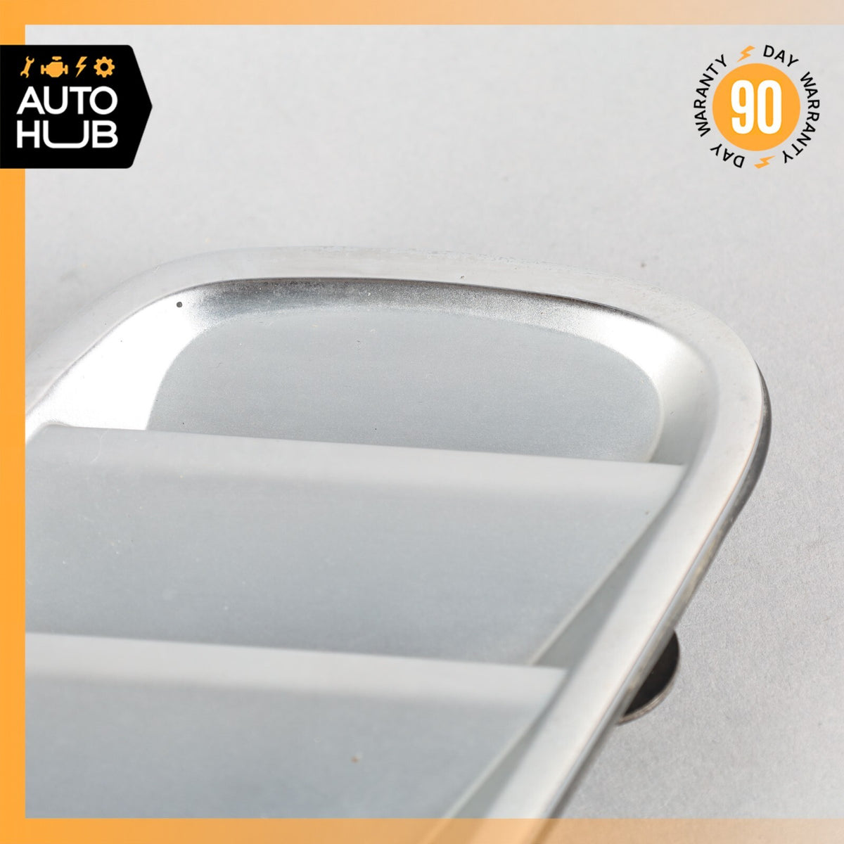 Aston Martin DB9 / Rapide Left Driver Side Hood Vent Grill Chrome OEM 35k - photo 6