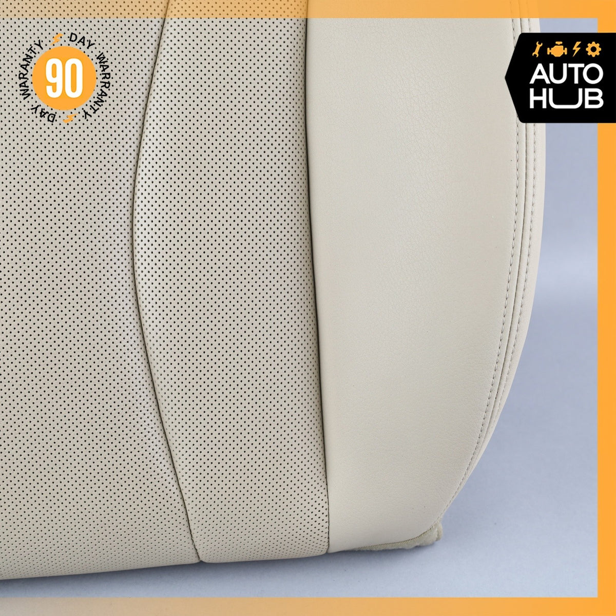 Audi 4M Q7 Front Left Driver Side Top Upper Seat Cushion Beige OEM 87k - photo 5