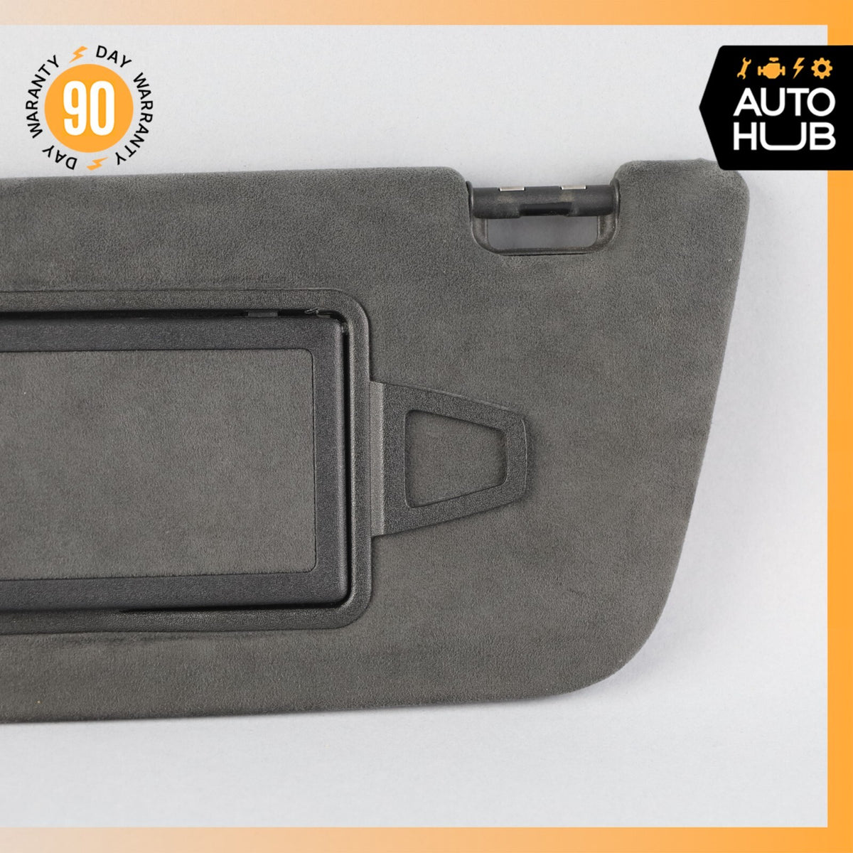 Mercedes W216 CL600 S63 AMG Left Side Sun Visor Shade Sunvisor Black Suede OEM - photo 7