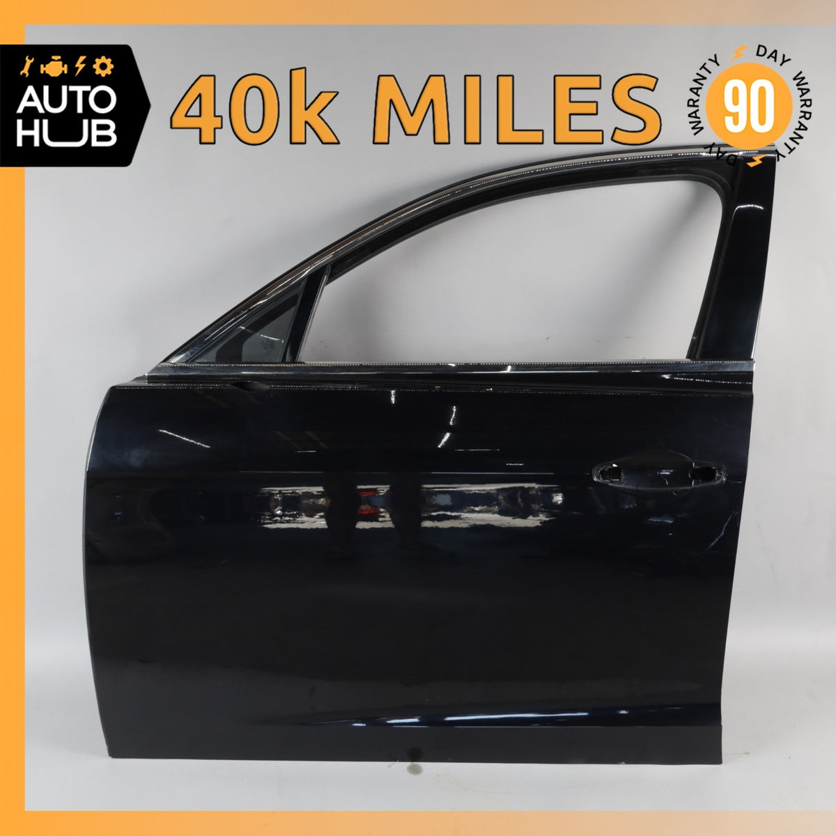 14-18 Bentley Flying Spur Front Left Driver Side Door Shell Black OEM 40k - photo 1