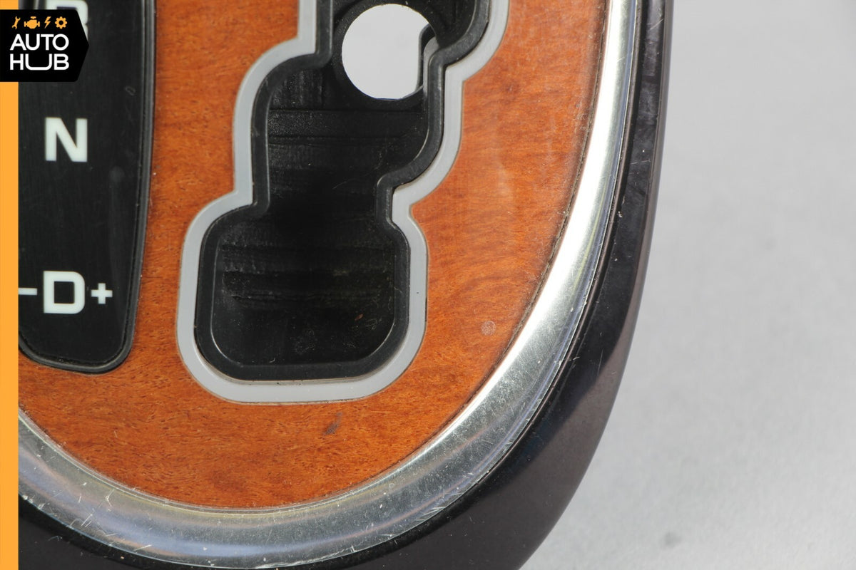 00-06 Mercedes W220 S350 S430 S500 Gear Shifter Bezel Trim Indicator Wood OEM - photo 4