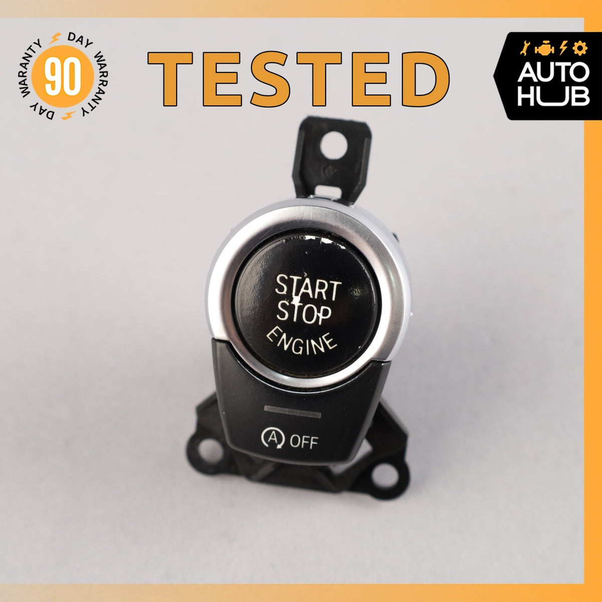 11-16 BMW F10 528i 535i 550i Engine Motor Ignition Start Stop Control Switch OEM - photo 1