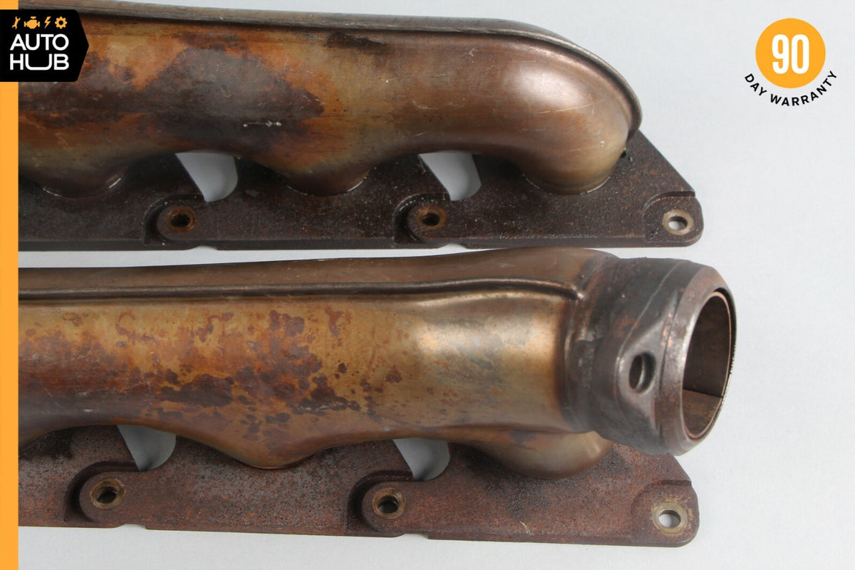07-11 Mercedes W216 CL550 S550 5.5 V8 Exhaust Manifold Left & Right Set of 2 OEM - photo 2