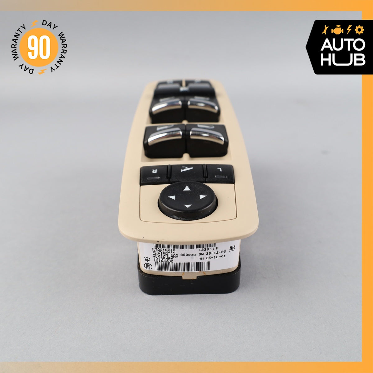 Maserati Quattroporte M156 GTS Front Left Master Window Switch Control OEM - photo 4