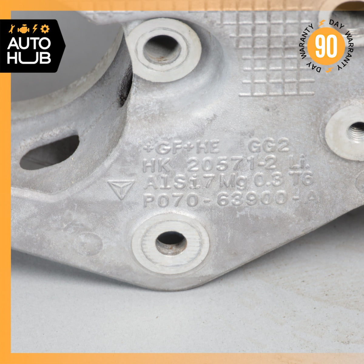 10-13 Porsche Panamera 970 4 GTS Turbo Front Engine Subframe Crossmember OEM 70k - photo 18