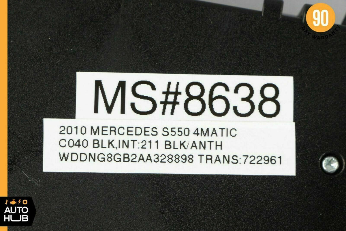 07-14 Mercedes W221 S550 CL550 S400 A/C AC Heater Climate Control Switch OEM - photo 12