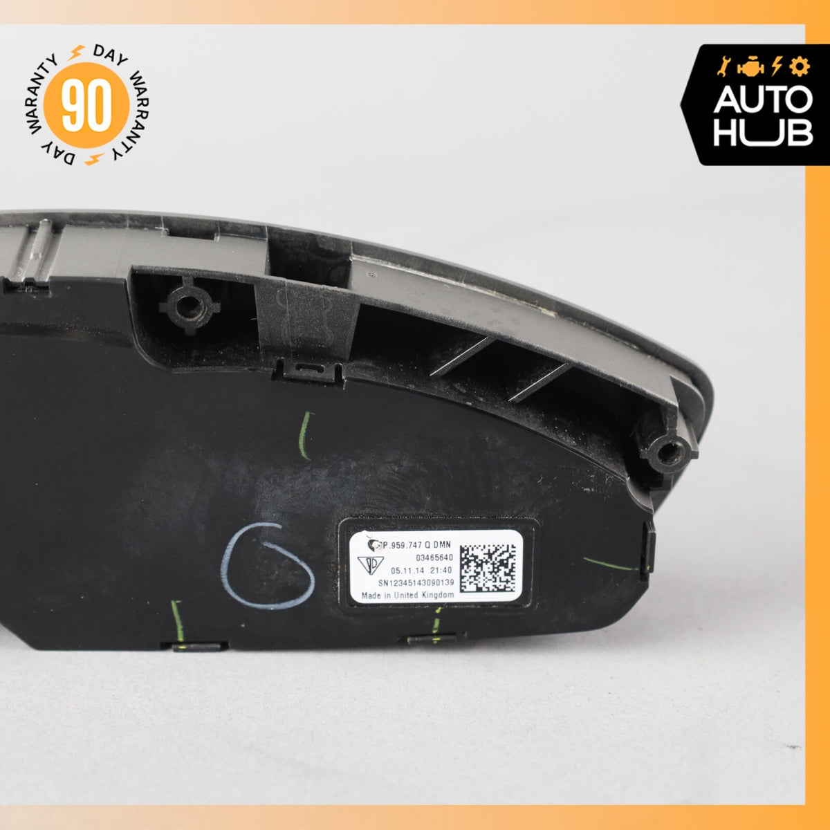 2015 Porsche Macan S 95B Front Left Driver Side Seat Control Switch OEM - photo 7