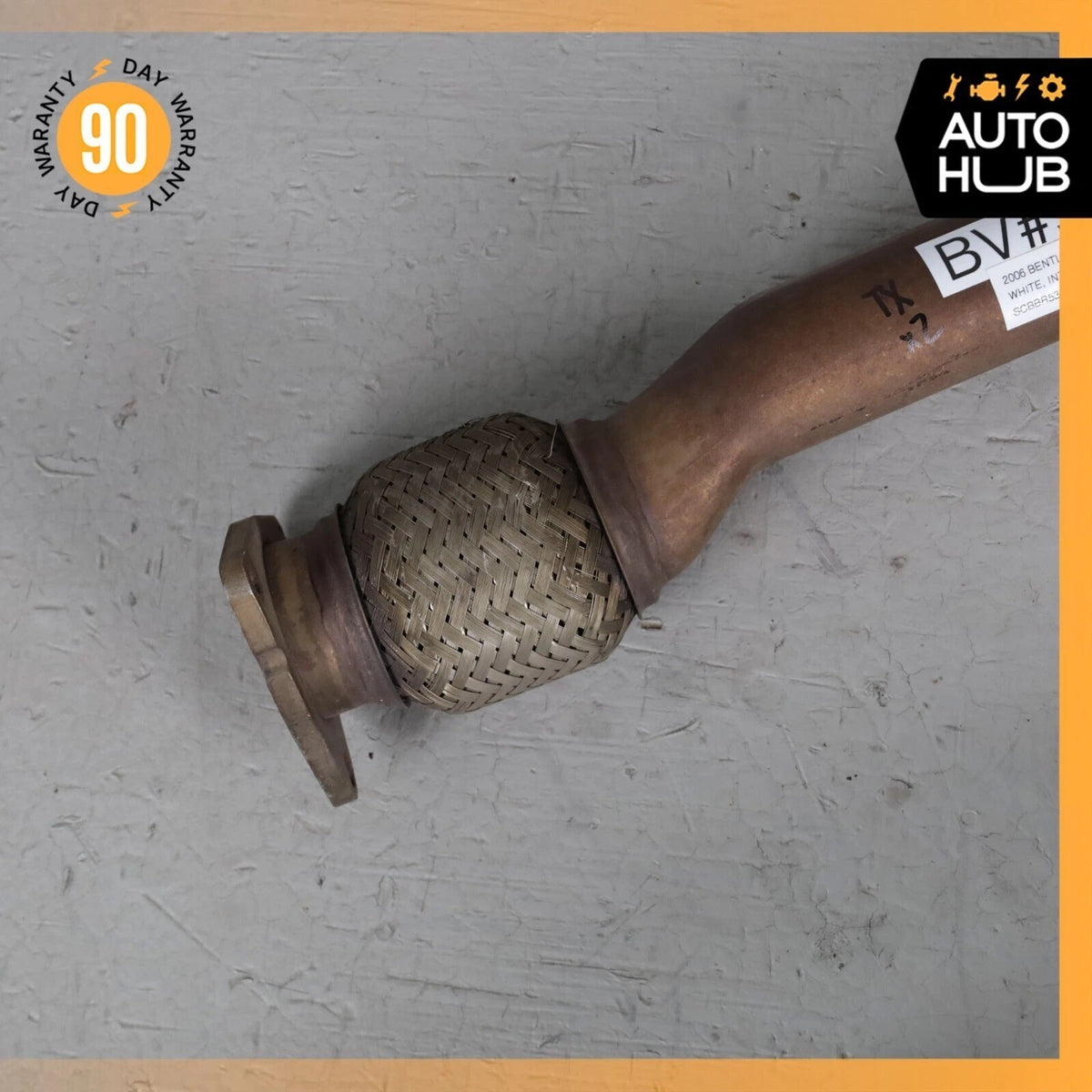 Bentley Continental Flying Spur 6.0L Exhaust Downpipe Left & Right Side Set OEM - photo 18