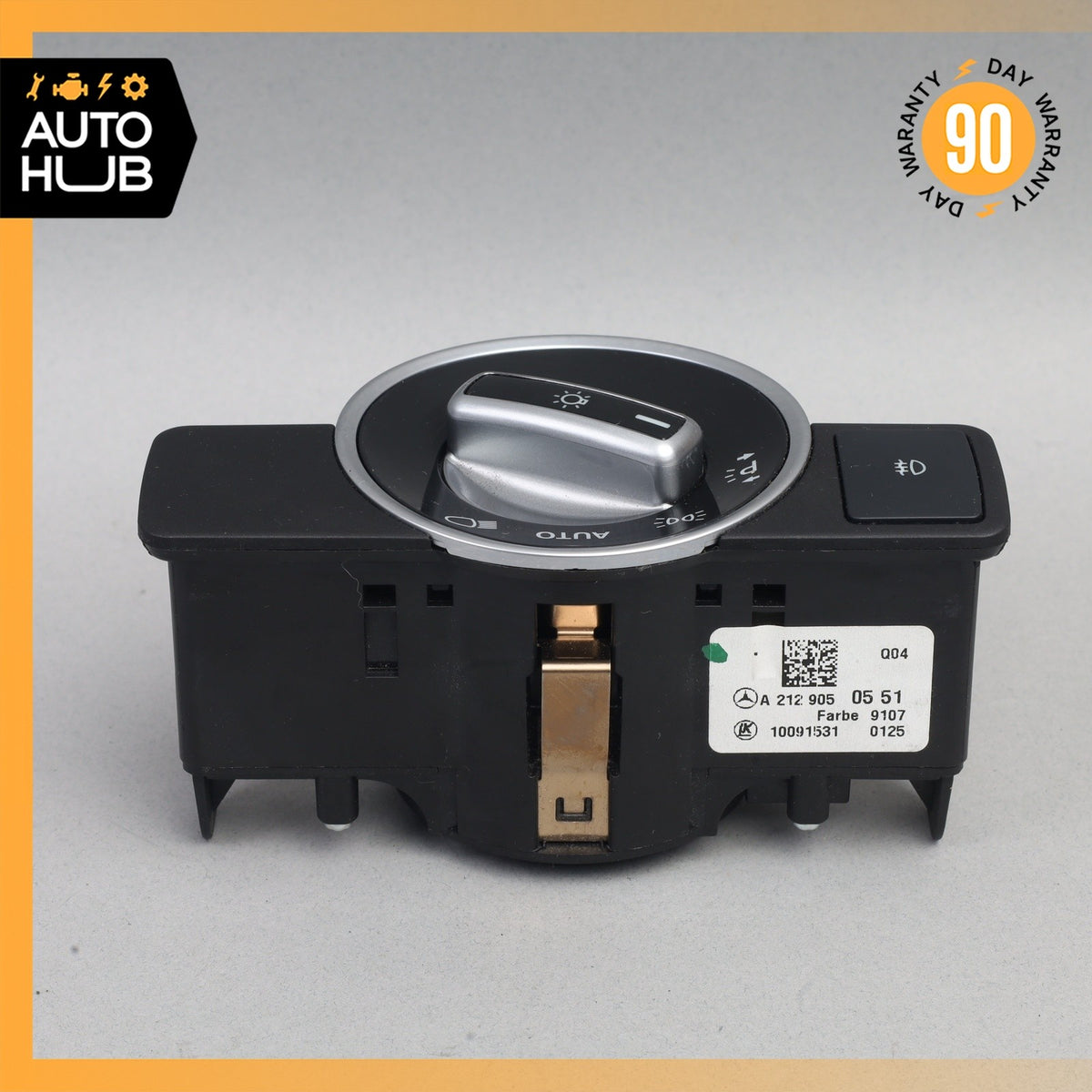 08-20 Mercedes W207 E400 SLK250 Headlight Fog Light Switch Control Module OEM - photo 7
