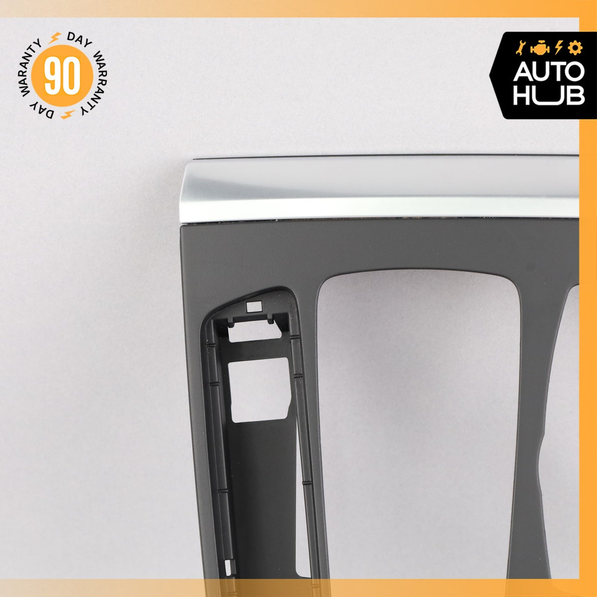 14-17 BMW F15 X5 Center Console Shifter Cover Panel Trim Bezel 51169252115 OEM - photo 4