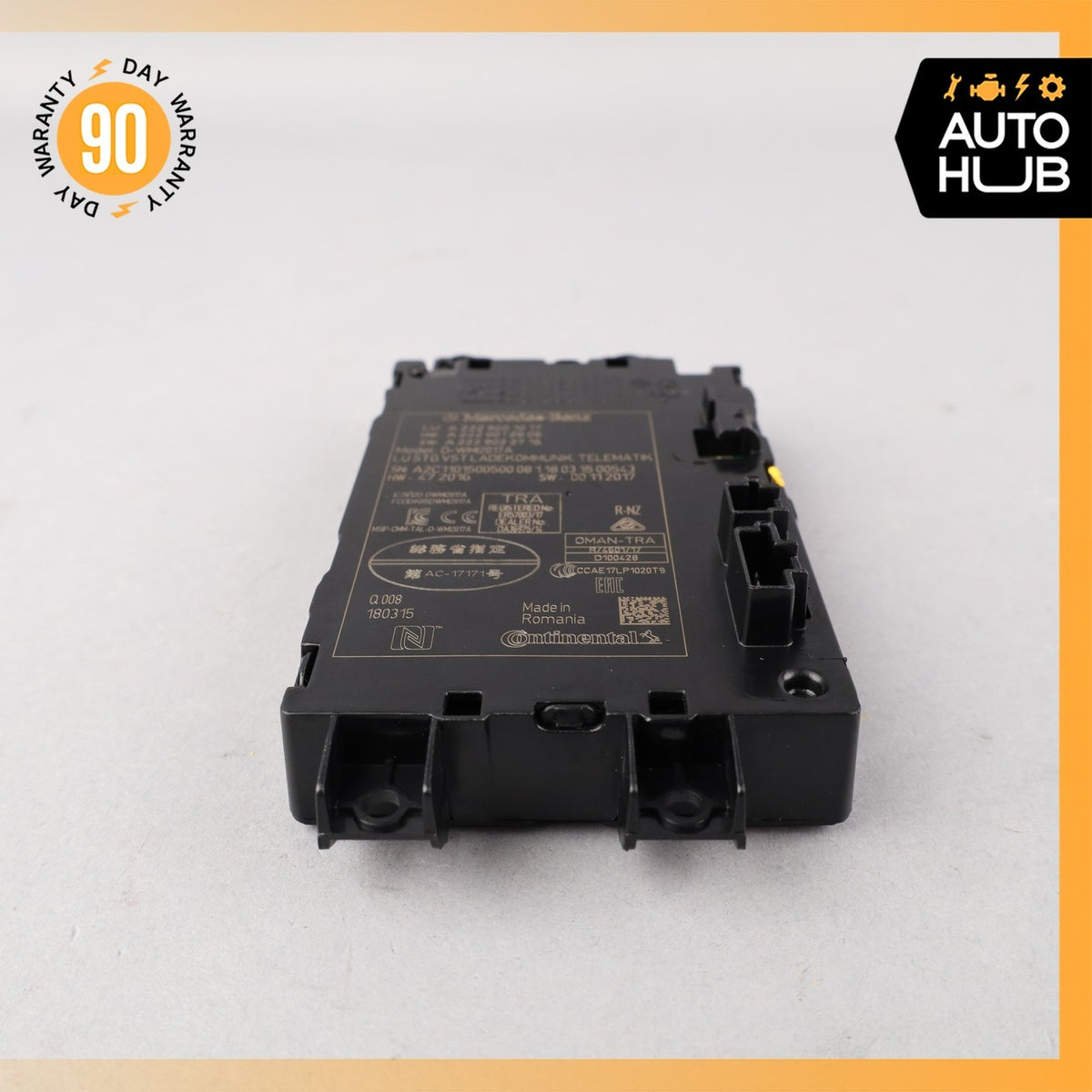 Mercedes W222 S450 Front Center Console Wireless Charger Module OEM 44k - photo 3