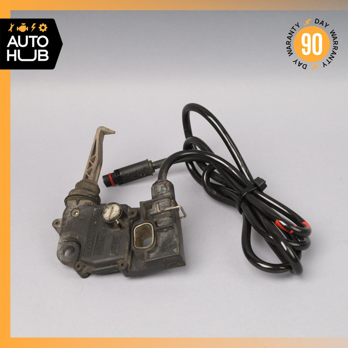 90-98 Mercedes R129 600SL 300SL Rear Left Side Roll Over Bar Sensor w/ Line OEM - photo 7