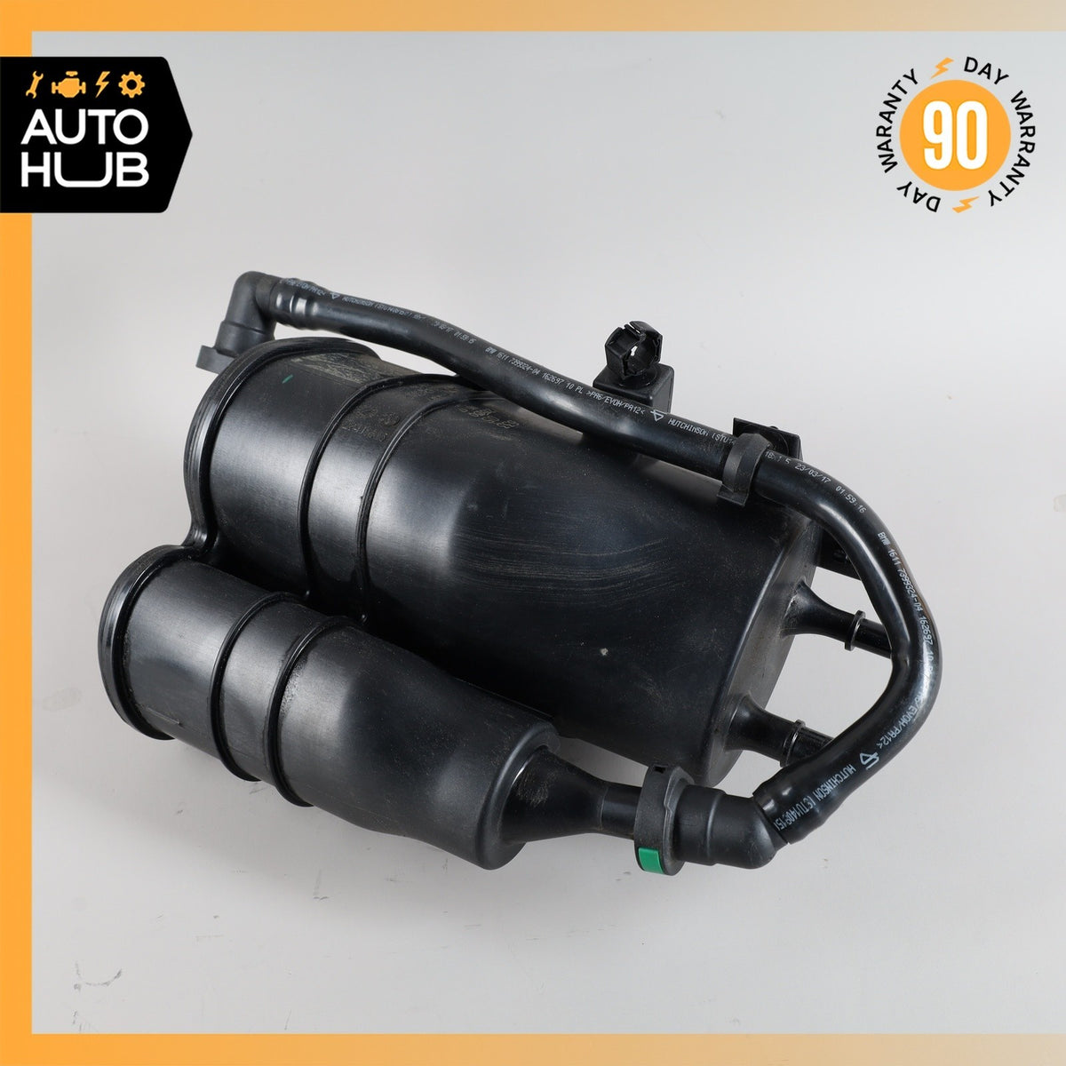 BMW F30 330e Hybrid Fuel Evap Vapor Charcoal Canister 7387633 OEM 54k - photo 2