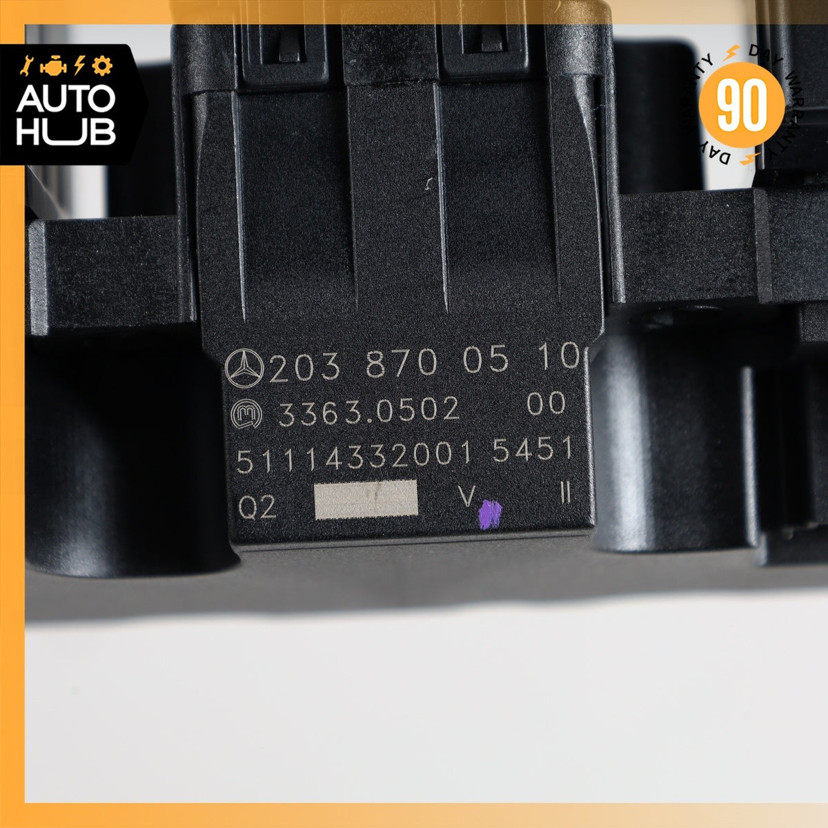 05-09 Mercedes W209 CLK350 CLK500 Center Dashboard Control Switch 2038700510 OEM - photo 9
