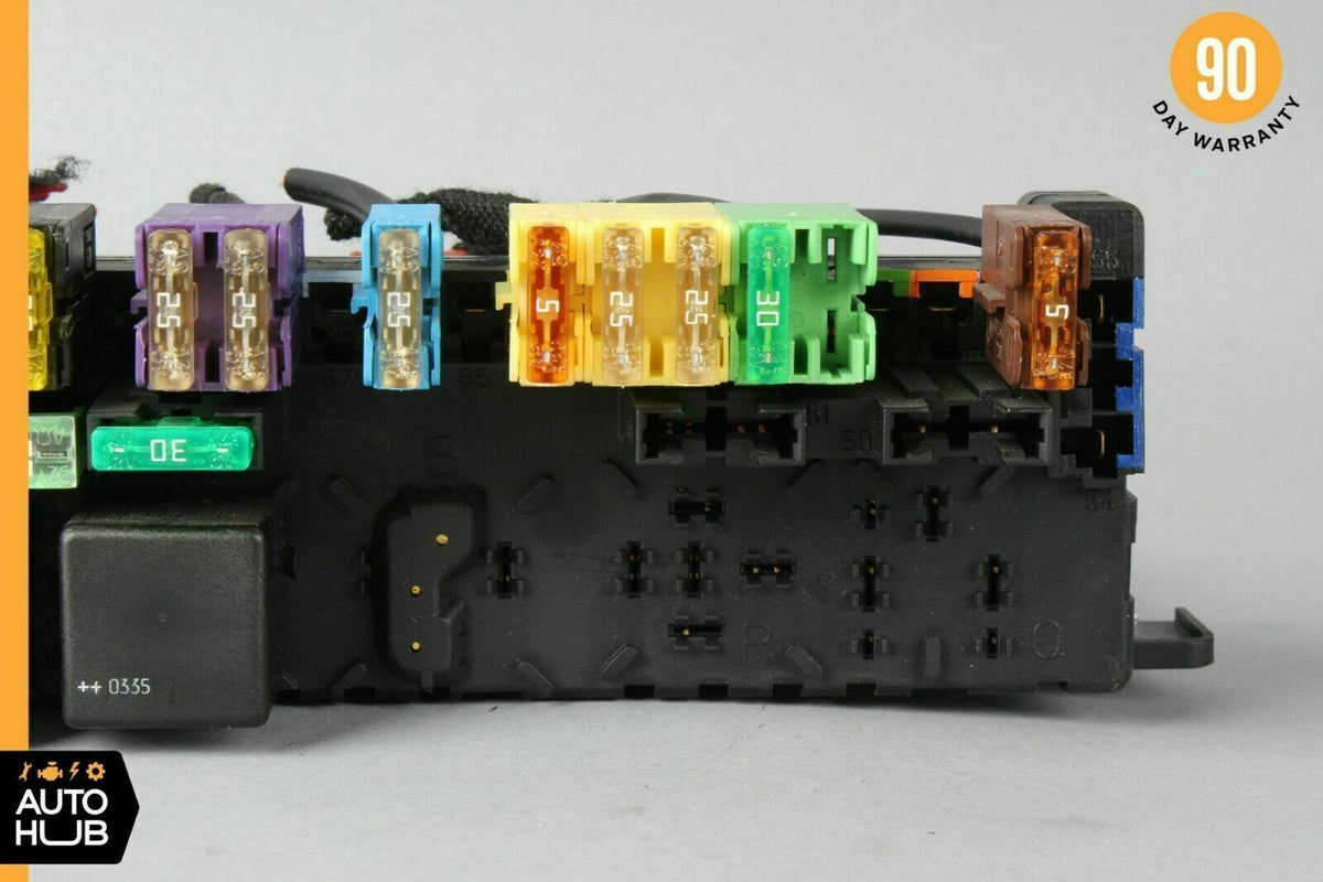 03-12 Mercedes R230 SL550 SL500 SL55 AMG Rear SAM Fuse Box Relay Module OEM - photo 11