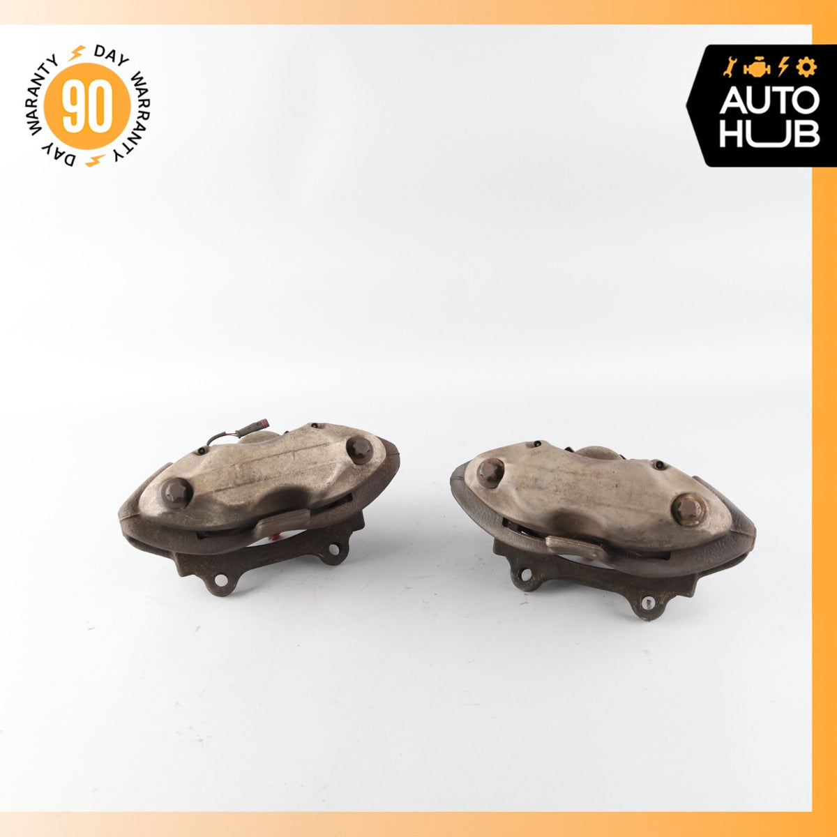 Mercedes W221 S550 CL550 4Matic Front Left & Right Brake Caliper Calipers Set - photo 2