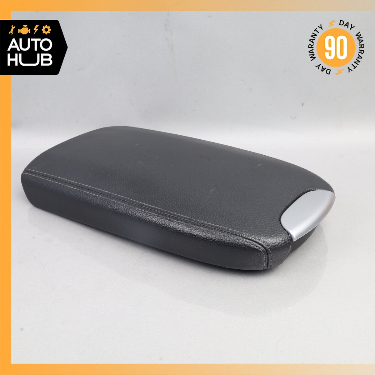 06-12 Mercedes X164 GL450 GL350 Center Console Armrest Arm Rest Cover Black OEM - photo 1