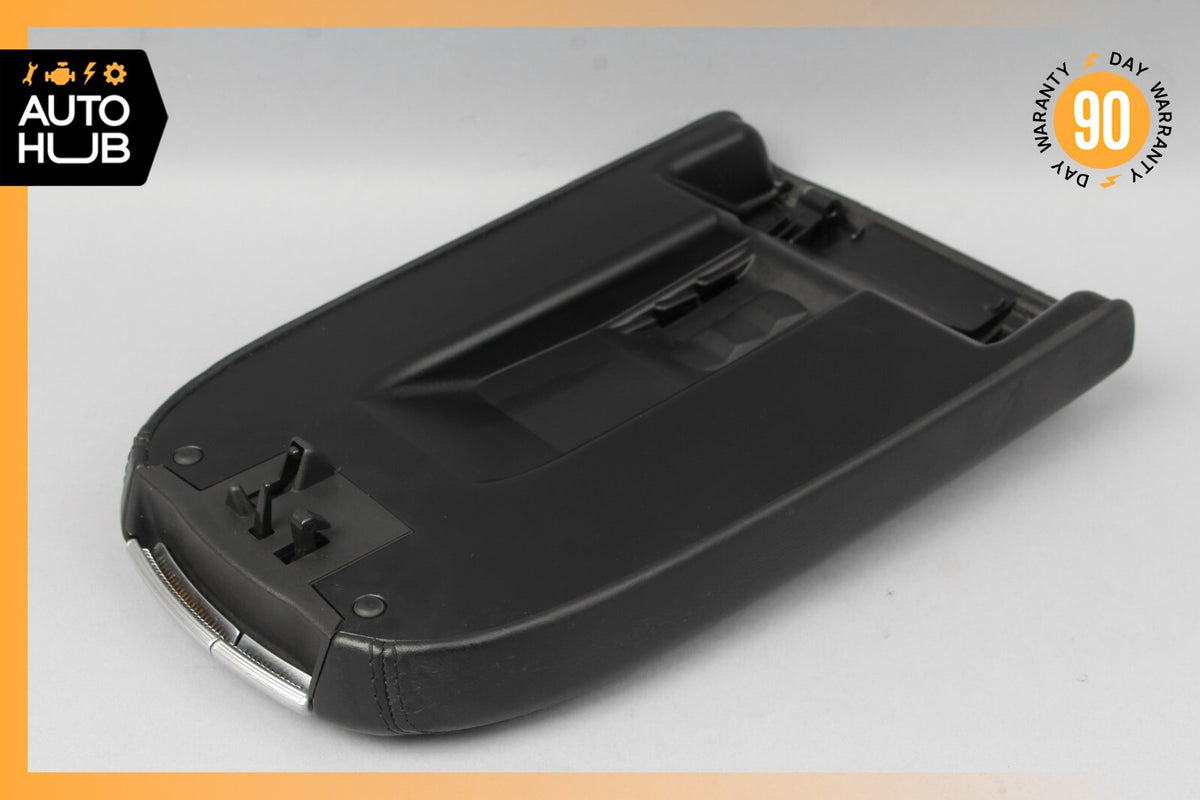 06-08 Mercedes W164 ML63 AMG Center Console Armrest Arm Rest Panel Nappa OEM - photo 10